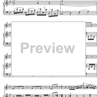 Sonata No. 5 Bb Major KV10 - Score