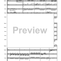 Arrival Of The Queen Of Sheba - Score