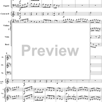 Sinfonia, from "La Finta Semplice", K46a (K51) - Full Score