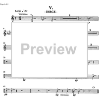 5 Frammenti sinfonici - Percussion 1