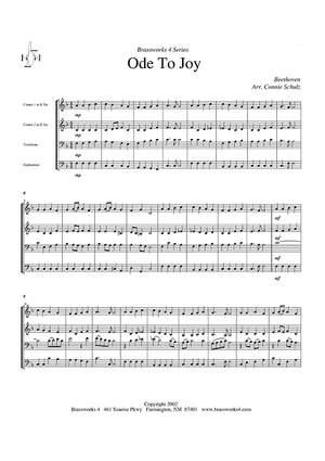 Ode to Joy - Score