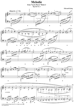 Melody, Op. 38, No. 3
