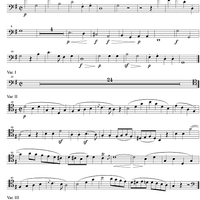 12 Variations WoO 45 - Cello