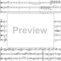 String Quintet No. 4 in G Minor, K516 - Score