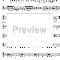 5 Minuets D89 - Violin 2