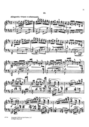 Sonata in E Minor - 3rd Movement