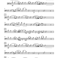 Serenade for Cello Quartet - Cello 3