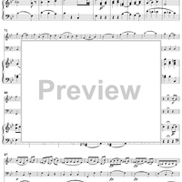 Piano Trio No. 1 in B-flat Major K254 - Piano Score