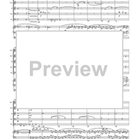 Concerto No. 1 for Organ and Brass Quintet - Score