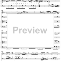 Piano Trio No. 8 in E-flat Major, WoO 38 - Piano Score