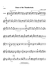 Dance Of The Thunderbolts - Violin 1