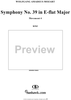 Symphony No. 39 in E-flat Major, Movement 4 - Full Score