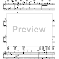 Bourree, La Rejouissance & Menuet from The Fireworks Music - Keyboard or Guitar