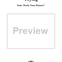 Toying, No. 2 from "Poetic Tone Pictires", Op. 85