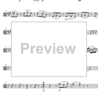 String Trio Bb Major D581A - Viola