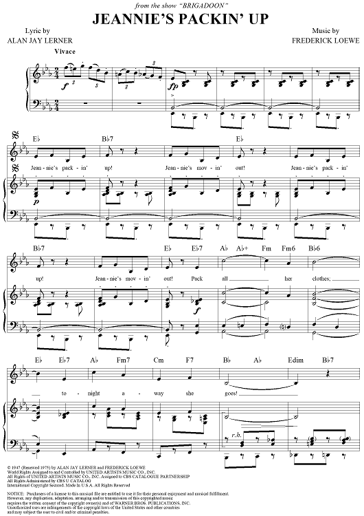 Jeannie's Packin' Up