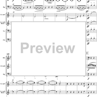 Serenade in D Minor, Op. 44, B77, Movement 2 - Score