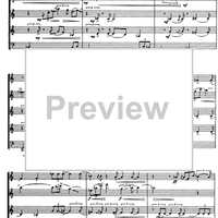 Comedy for Five Winds - Score