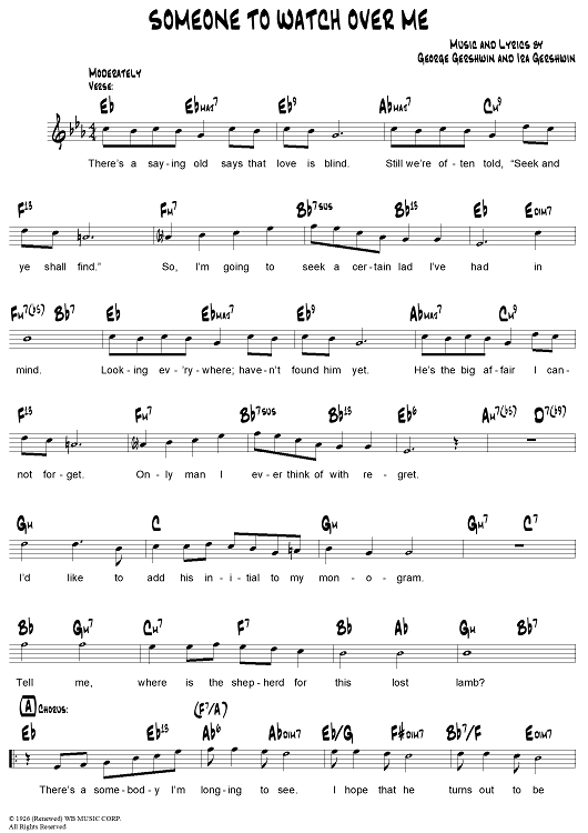 To watch sales over me