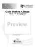 Cole Porter Album: Volume 1 - Score