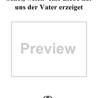 Sehet, welch' eine Liebe, BWV64