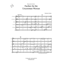 Fanfare for the Uncomman Woman - Score