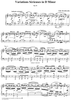 Variations Sérieuses in D Minor, Op. 54