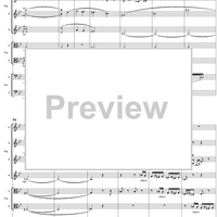 String Octet, Op. 20, Movement 3 - Score