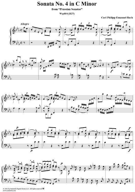 Sonata No. 4 in C Minor