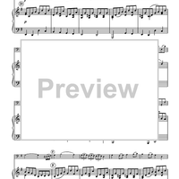 Suite of French Dances - Piano Score