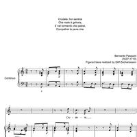 Crudele hor non sentirai - Score