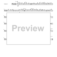 Two Madrigals, Vol. 4 - from Morley's "First Book of Madrigals to 4 Voices" (1594) - Trombone 2