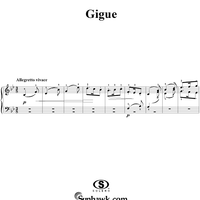 Gigue in B-flat Major