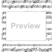 Sonata No. 7 A Major KV12 - Score