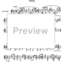 Concerto for guitar and strings - Guitar