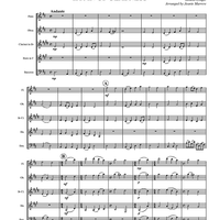 Variations on a Hymn of Gladness - Score