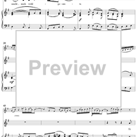 "Zum reinen Wasser er mich weist", Aria, No. 2 from Cantata No. 112: "Der Herr ist mein getreuer Hirt" - Piano Score