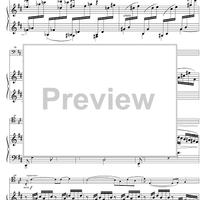 Sonata No. 1 d minor Op.109 - Score
