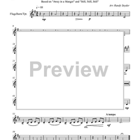 Baby Jesus in the Manger - Flugelhorn/Trumpet