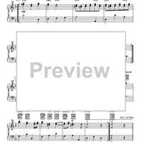 Bourree, La Rejouissance & Menuet from The Fireworks Music - Keyboard or Guitar