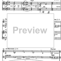 Destin (Symphonie à trois pour un drame) - Score