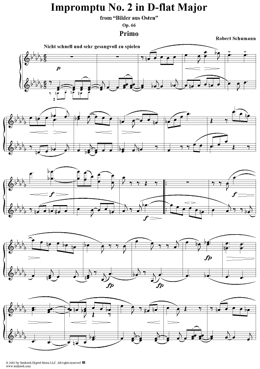Impromptu No. 2 in D-flat Major
