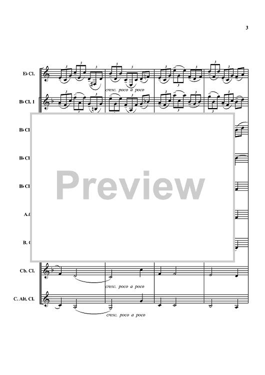 Nimrod from "Enigma Variations" Score" Sheet Music for Choir