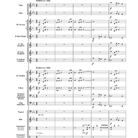 A Festive Finale - Score