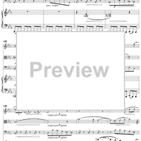 Piano Quartet No. 3 in C Minor, Movement 1 - Piano Score