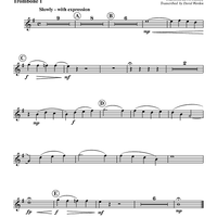 Danny Boy (Londonderry Air) - Trombone 1 BC/TC