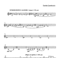 Suite per cinque - Clarinet in A