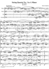 String Quartet No. 1, Movement 1 - Score