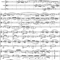 String Quartet No. 1, Movement 1 - Score