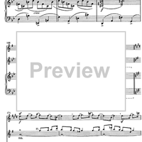 Nocturne et Danse Op.58 No. 2 - Piano Score